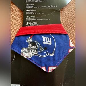 New York Giants Dog Bandana